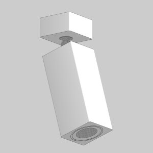 مدل سه بعدی چراغ سقفی نگاه 3